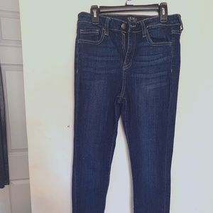 Blue Jeans Akira, skinny fit ,spandex, size 27